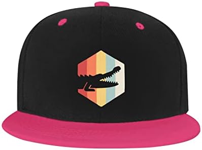 Podesivi snapback kapu za muškarce, retro 70s aligatori unisex hip hop bejzbol kapa truber tata šešira