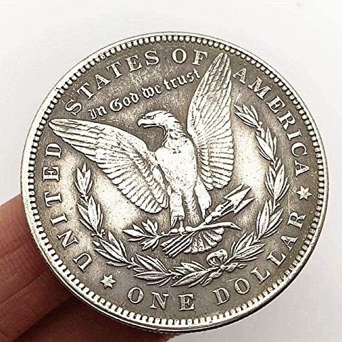 1883 Indijska lubanja lubanje bakreni kovani bakar stari srebrni primoćni novčić Kolekcionarski kovanica Morgan Coin bakarni srebrni