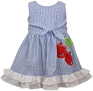 Bonnie Jean haljina - seerserker sa trešanjem haljine za bebu i djevojčice