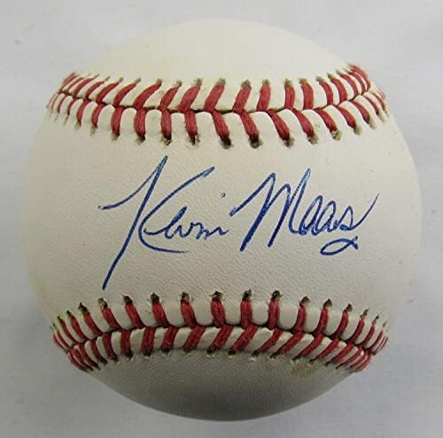 Kevin Maas potpisao je automatsko-autografa Rawlings bejzbol B94 I - autografirane bejzbol