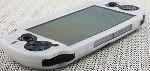 Zaštitni Meki silikonski poklopac kućišta zaštitnik za Sony PlayStation PS Vita PSV 1000-bijeli