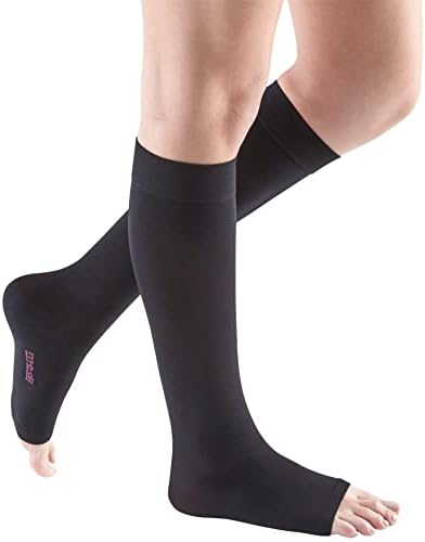 mediven Comfort za muškarce & amp; žene, 30-40 mmHg, Tele visoke kompresije čarapa, Open Toe