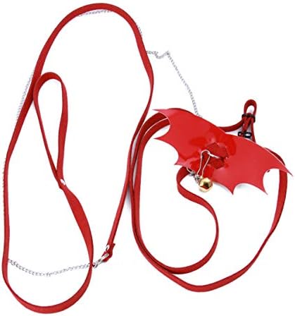 Kornjača krila dizajna kabelskog snopa nakloni konopki podesivi konop za hodanje konop odlično za gmizavcu kornjače (crvena mï¼ ‰
