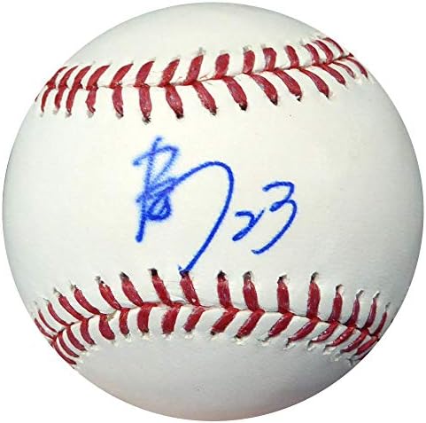 NORI AOKI AUTOGREMENT Zvanični MLB bejzbol u Kanji Seattle Mariners PSA / DNK AB49709 - AUTOGREM BASEBALLS