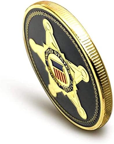 Nova američka tajna služba USSS komemorativni novčić Predsjednički tjelohranitelj s H i e l d a agent počasni pokloni za kopija zlata