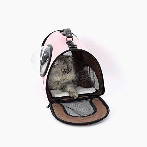 YANG1MN žuta torba za kućne ljubimce svemirska kapsula Vanjski prijenosni prozirni dizajn Mjehurić ruksak prozračna torbica mačka