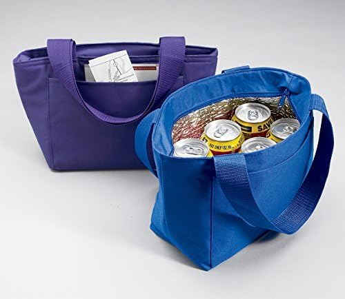Caroline's Treasures SS4745-BU-8808 plava Dalmatinska torba za ručak, izolovana kutija za ručak za višekratnu upotrebu za kancelarijski posao Školska plaža,