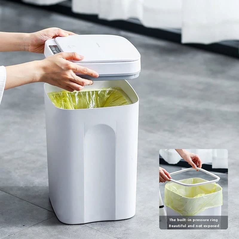 Dhtdvd inteligentna indukcijska kanta za smeće automatska indukcijska kanta za smeće kuhinjska spavaća soba Električna kanta za smeće na dodir
