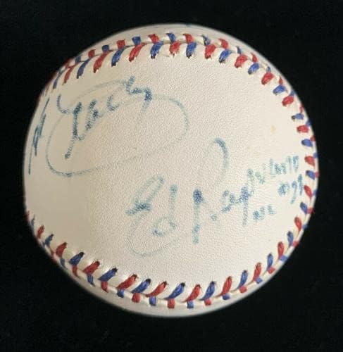 1995 MLB All Star Game Umpires Multi Slob - Službeni Asg Baseball 7 Sigs - Autografije Baseballs