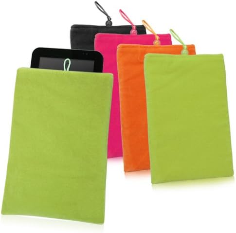 Boxwave Case kompatibilan sa Rand McNally Overdryve 7 Pro - baršunastom torbicom, meka velur tkanine vrećice sa crtežom - maslinasto zeleno