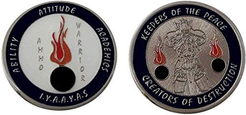 Ammo čuvari mira Challenge Kolekcionarni novčići logo Metal Lucky Poker čips i poklon