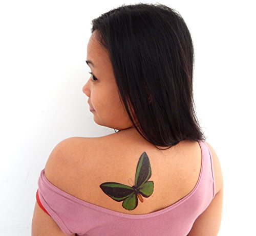 Velike leptir privremene tetovaže leptira utopijom