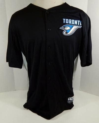 2011 Toronto Blue Jays 36 Igra izdana Black Jersey Batting Perse ST 48 128 - Igra Polovni MLB dresovi