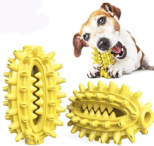 Pas čevane igračke, izdržljivi kuglični kuglica za kuglicu otporna na kuglicu, sve-okrugla čišćenje zubne nege četkanje kugle za srednje