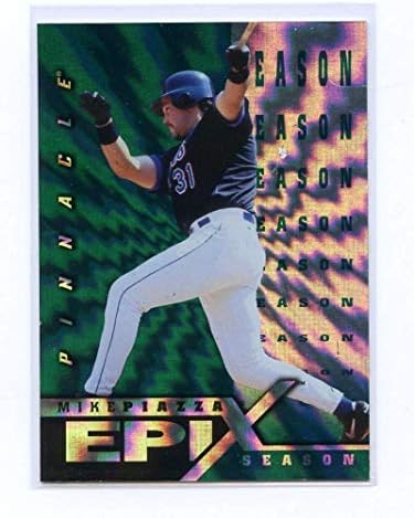 1998 Pinnacle Epix Emerald Test izdanje E19 Mike Piazza sezone Dodgers