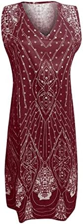 Sandresses za žene, ženska moda elegantna čvrsta boja čipke patchwork šifonske haljine bez rukava s rukavima dvije komad haljina