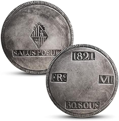 1821. Švicarski sat Coin petak salsumpo coin collection europske kovanice Drevne kovanice