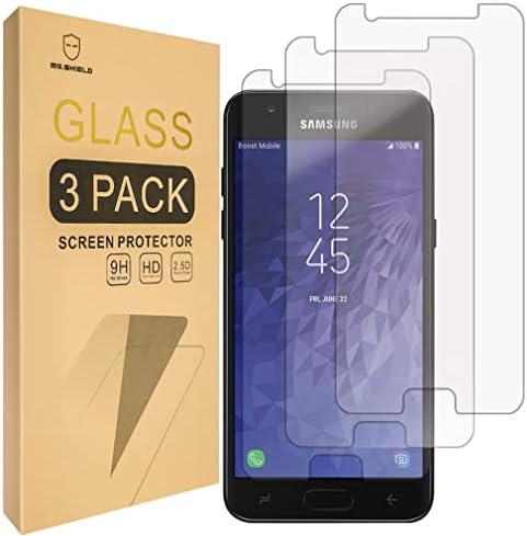 Mr. štit [3-PACK] dizajniran za Samsung Galaxy J3 / J3V / J3 V 3rd Gen [Japan kaljeno staklo] zaštitnik ekrana sa doživotnom zamjenom