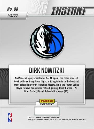 Sports Memorabilia Dirk Nowitzki Dallas Mavericks Fanatics Exclusive Paralel Panini Instant Dallas Mavericks Penzire 41 Jednokratna
