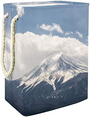 Mapolo korpa za veš Fuji Mountain Japan pejzaž sklopiva platnena korpa za odlaganje veša sa ručkama odvojivi nosači koji dobro drže
