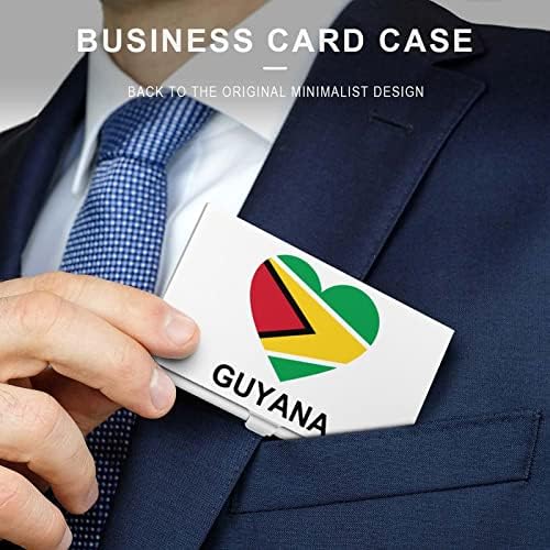 Ljubav Gvajana držač poslovne lične karte Silm Case profesionalni džep za Organizator metalnih kartica s imenom