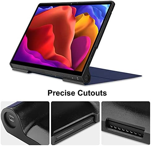 Tablet PC Case kompatibilan sa Lenovo joga Tab 13 YT-K606F tablet tableta lagana trifold stalk PC tvrdi stražnji poklopac zaštitnik