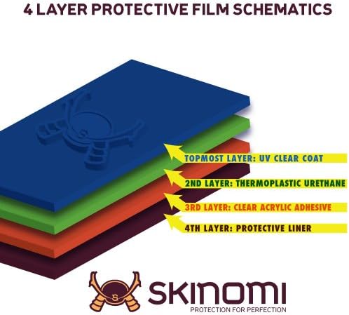 Skinomi zaštitnik ekrana kompatibilan sa Motorola Photon Q 4G LTE Clear TechSkin TPU Anti-Bubble HD filmom