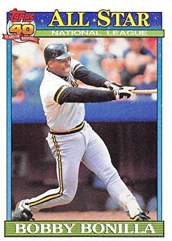 1991. bejzbol 403 Bobby Bonilla Pittsburgh Pirati kao