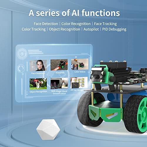 Yahboom Jetson Nano 2GB / 4GB Robotski Jetbot Mini AI programibilni Python Robot Kit Ros Starter za univerzitet