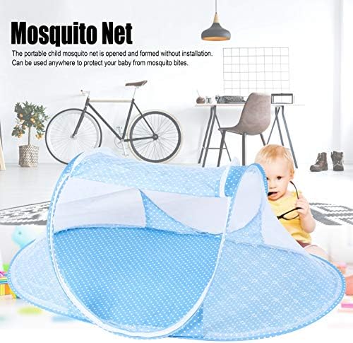 MR Dvostruki karbonski komarci Net Crib Prijenosni mreža za siguran i zvučni san Savršen ljetni pribor za posteljinu vaše bebe