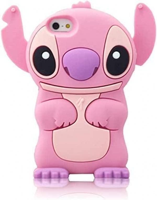 Yujinq iphone se 2020/7 / 8-4.7 Mekani silikonski ružičasti šatch slatki crtani lijepi modni poklopac, hladni slučajevi za dječje