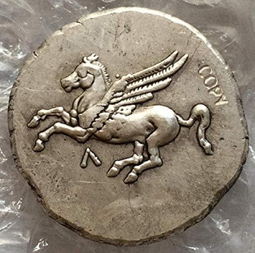 Izazov Tip novčića: # 16 Grčki koprivi kovanice Nepravilne veličine Kopiraj Ornamenta Prikupljanje poklona Coin Collection