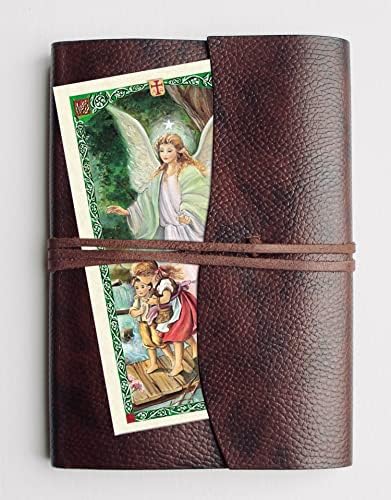 Coin Guardian - sa katoličkom starateljem Angel molitvena karta | 3 Pocket Angel Coin token, 3 čuvar anđela, Gospodin molitvena kartica