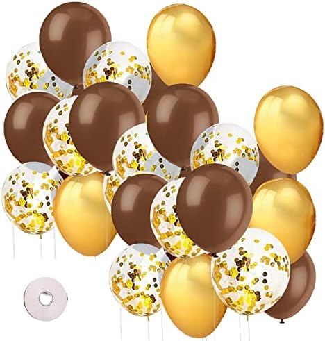 Dekoracije za diplomske zabave 2023 baloni od smeđeg zlata za šumskog medvjedića Baby Shower Divlji Zapad kaubojska zabava džungla Safari ukrasi za rođendanske zabave