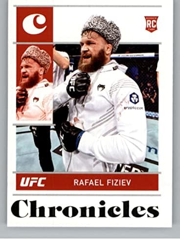 2022 PANINI CHRONICLES UFC 84 Rafael Fiziev RC Rookie kartica Lagana kronika Službena MMA trgovačka kartica u sirovom stanju