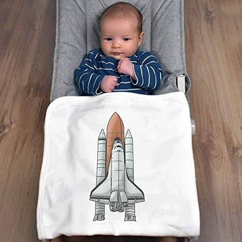 Azeeda 'Space Shuttle' Pamuk Baby pokrivač / šal
