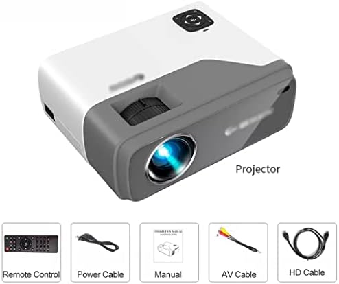 Wionc Full HD 1080p projektor video LED 6500: 1 kontrast 4500 lumena projektor projektor projektora