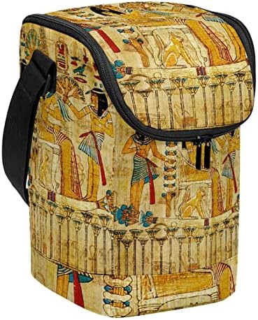 Guerotkr torba za ručak žene, kutija za ručak za muškarce, ženska kutija za ručak, apstraktni Egipat plemenske umjetnosti