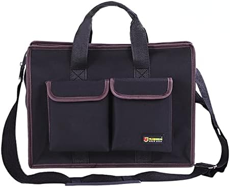 Vodootporne torbe za muškarce ili žene, 15,3-inčna torba širokog alata za usta za organizator alata za organizator alata, s ručkom
