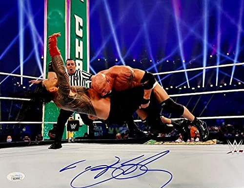 WWE Ekskluzivni Bill Goldberg potpisao je autogramirano 11x14 photo JSA provjera identiteta br. 2 - autogramirane hrvanje fotografija