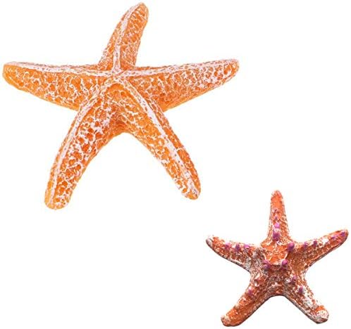 NGe 2kom prirodni umjetni ornament morske zvijezde akvarijska smola umjetni umjetni morski životinjski ukras za uređenje akvarija