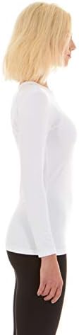 Bodtek ženska termalna majica donje rupe premium flis obložen baselajer dugih rukava
