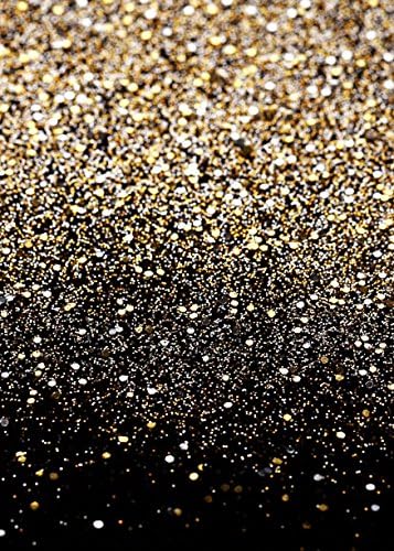 Ruini Gold Glitter Boja fotografija pozadina zlata sjajno postavljanje bokeh zvijezda Sky Party Decor 5x7ft