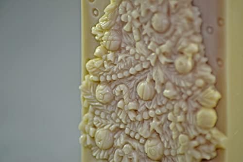 ArtcraftMolds Božićni drv Silikonski kalup za sapun gline plaster voska smola