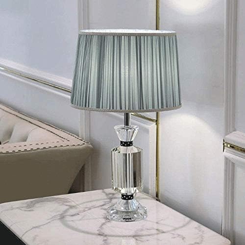 LLLY Crystal Stolna svjetiljka, noćna lampa u luksuznom glavnoj spavaćoj sobi je romantična, jednostavna,