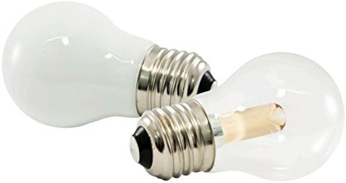 Američka rasvjeta sa mogućnošću zatamnjivanja LED A15 neprozirnih sijalica, E26 Srednja baza, 5500K svijetlo Bijela, 25 pakovanja