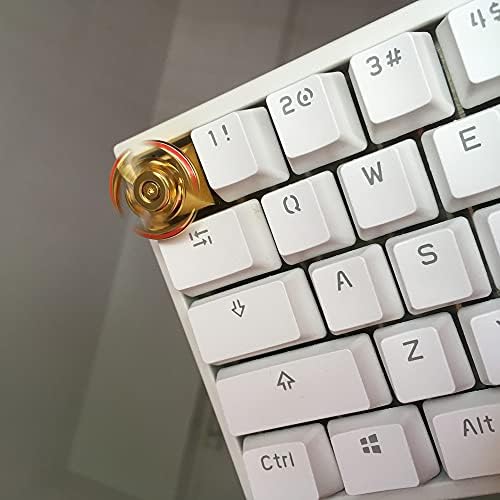 Rotirajuća metalna kapica za ključeve, Kreativna kapica za ključeve za prilagođenu Cherry MX gaming mehaničku tastaturu, Esc kapica