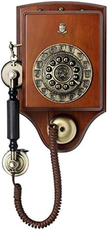 KJHD Retro rotacijsko biranje telefon antiknog ožičenog kontinentalnog telefonskog telefonskog uređenja telefona
