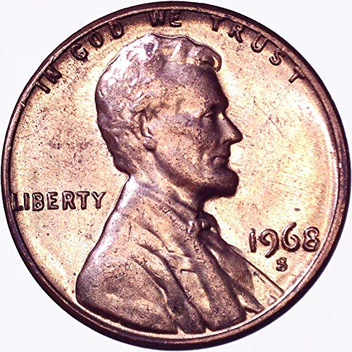 1968. s Lincoln Memorijalni cent 1C o necrtenom