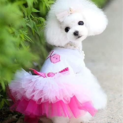Odjeća za kućne ljubimce za male pse PET proljeće Ljetna prozračna suknja za pse za pse za velike pse Djevojka Uskršnja haljina Slatka